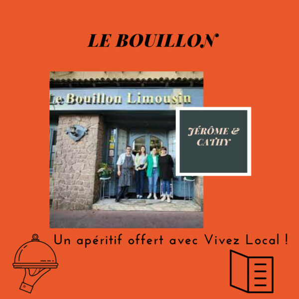 Cathy et Jérôme, Le Bouillon Limousin à Limoges