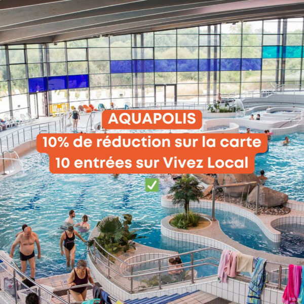 L'Aquapolis Limoges est notre piscine ludique et olympique