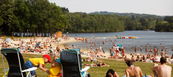 Plage lac de st pardoux