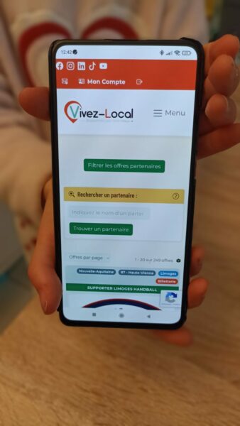 Vivez Local Application Mobile