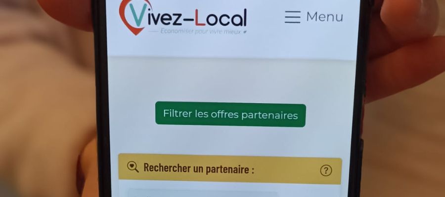 Vivez Local version mobile